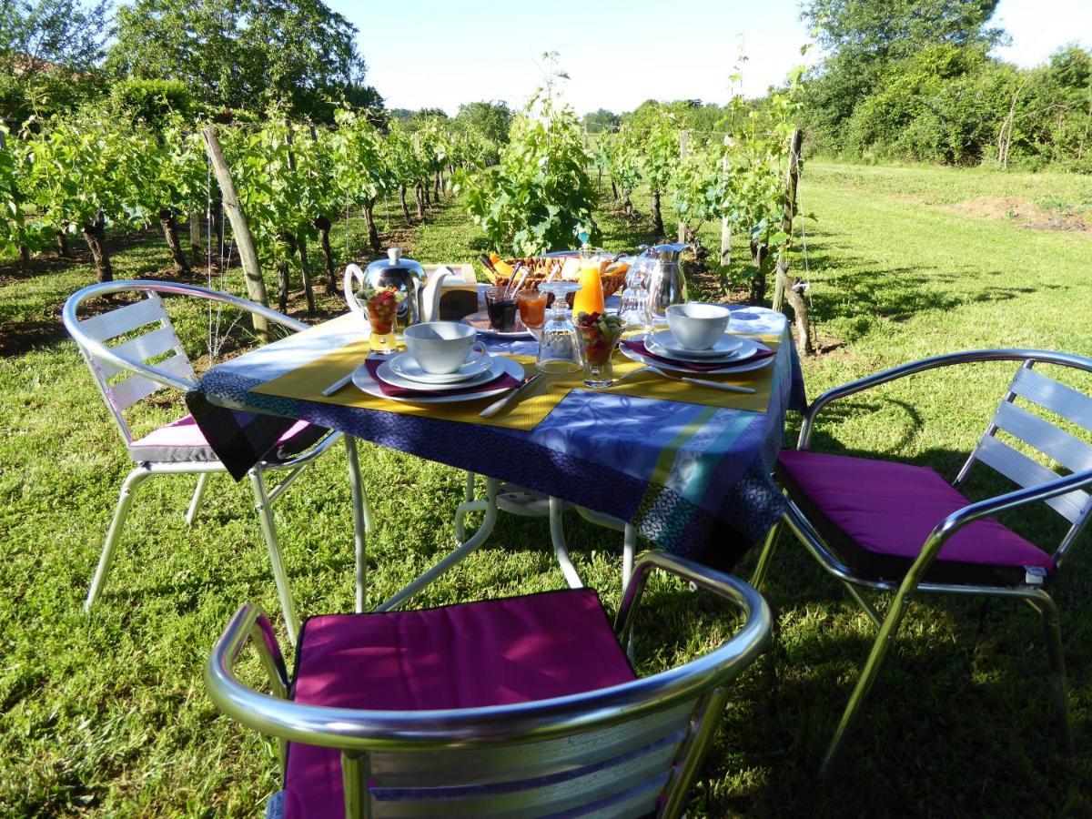 Bed and Breakfast La Vigneraie De Laura Sainte-Colombe  Экстерьер фото